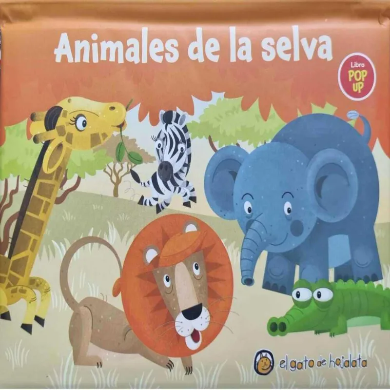 Animales De La Selva Pop Up, El Gato De Hojalata