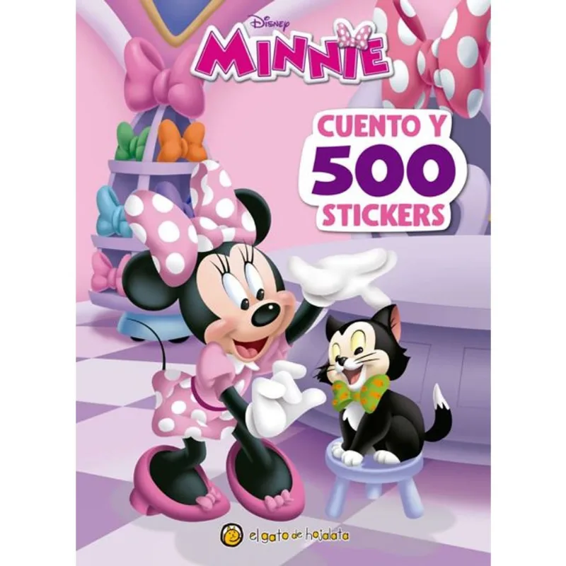 Libro Minnie 500 stickers