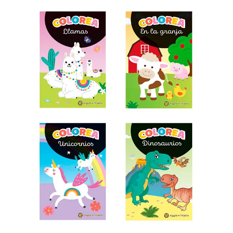 Libro Mini Libros Para Colorear 2 Guadal