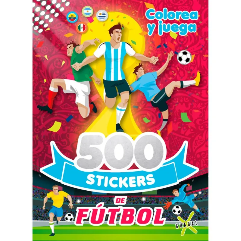 Libro 500 stickers de Fútbol
