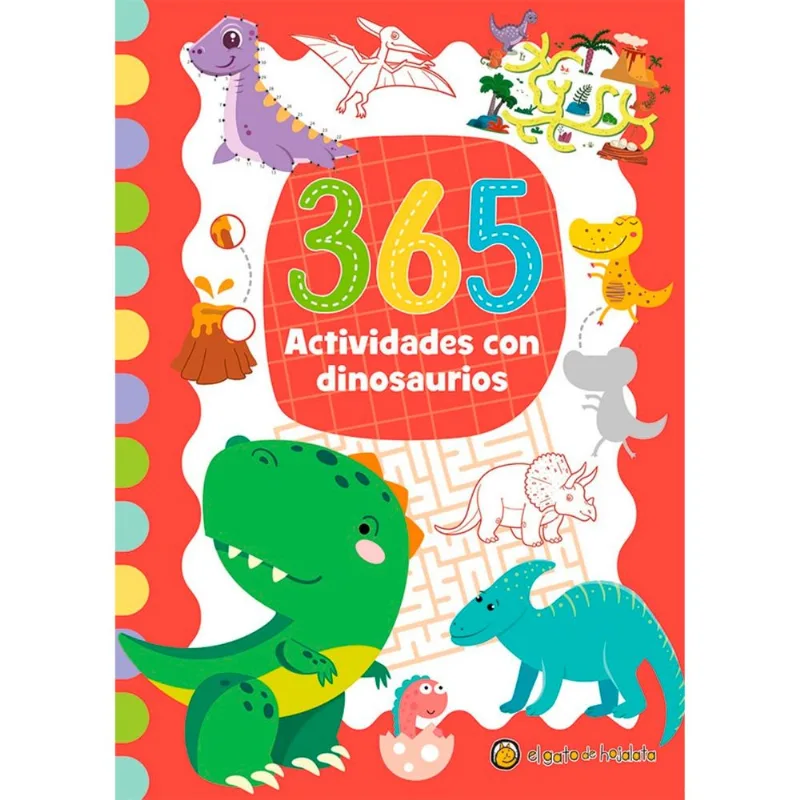 Libro 365 actividades con dinosaurios