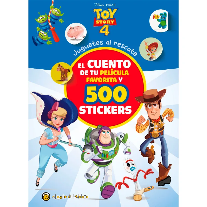 Libro Toy story 4 - 500 stickers