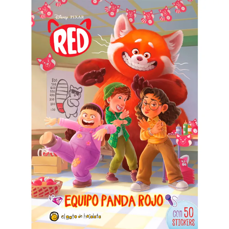Libro Red equipo panda rojo