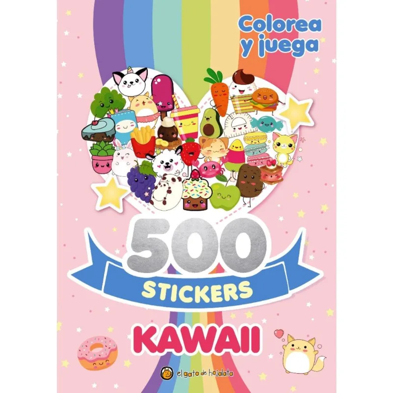 Libro Kawaii 500 stickers 2