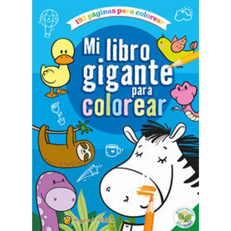 Mi libro gigante para colorear azul 2