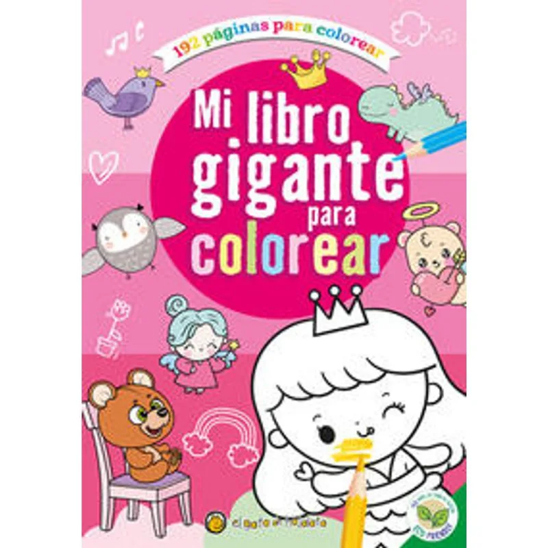 Mi libro gigante para colorear rosa 2