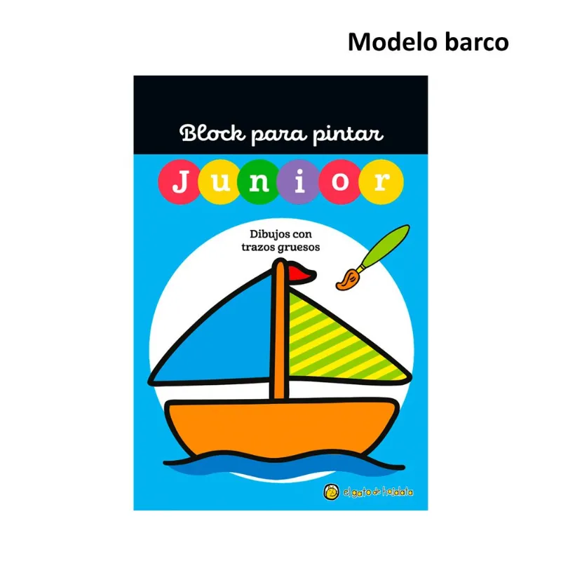 Libro colorea Block junior 2 modelos surtidos