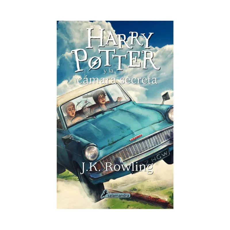 Libro Harry Potter y La cámara secreta tapa animada de Rowling J.K.