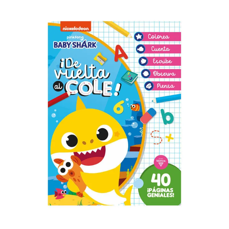 Libro Baby shark - De vuelta al cole 2, de Infantil
