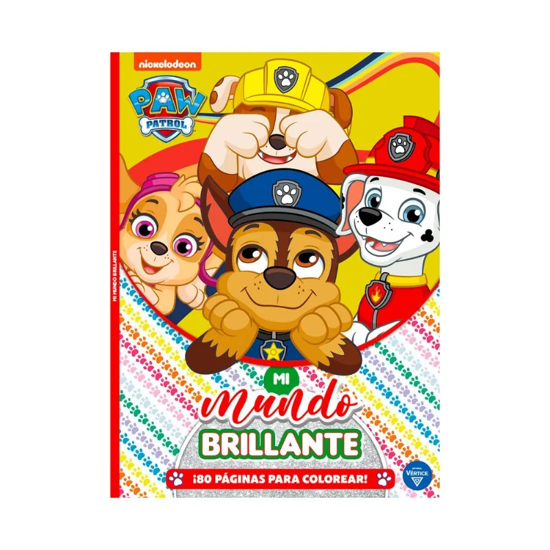 Libro Paw Patrol mi mundo brillante 3 de Nickelodeon