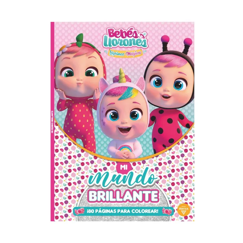 Libro Bebes llorones mi mundo brillante 3