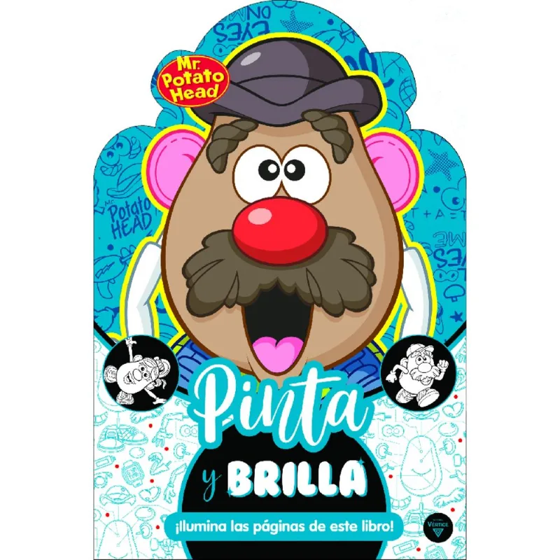 Libro Cara de papa Pinta y brilla de Disney