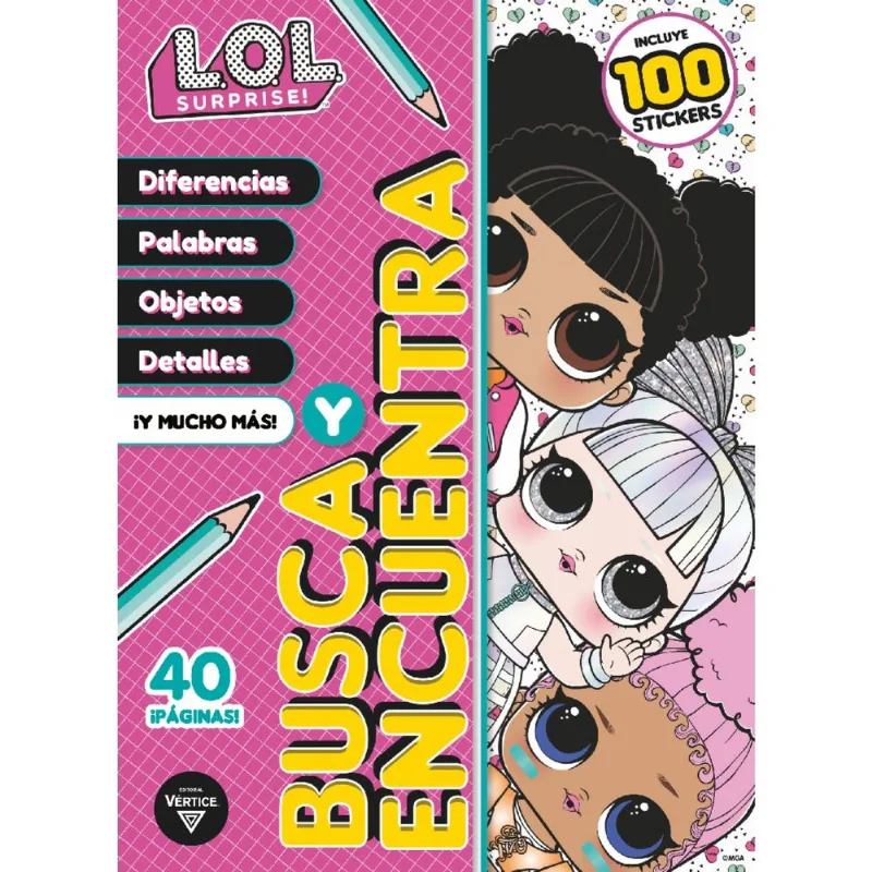 Libro L,O,L busca y encuentra de Lol Surprise