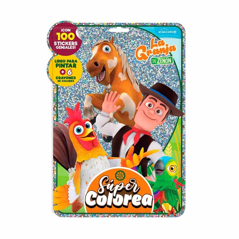 Súper colorea la granja de Zenón III