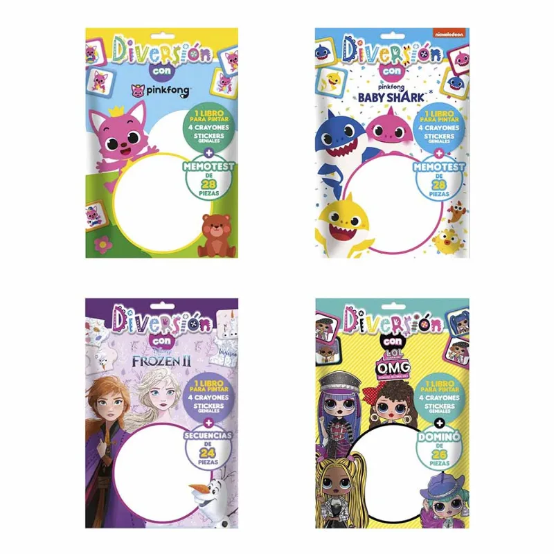 Libro Colección Diversion Con 7-6 Títulos