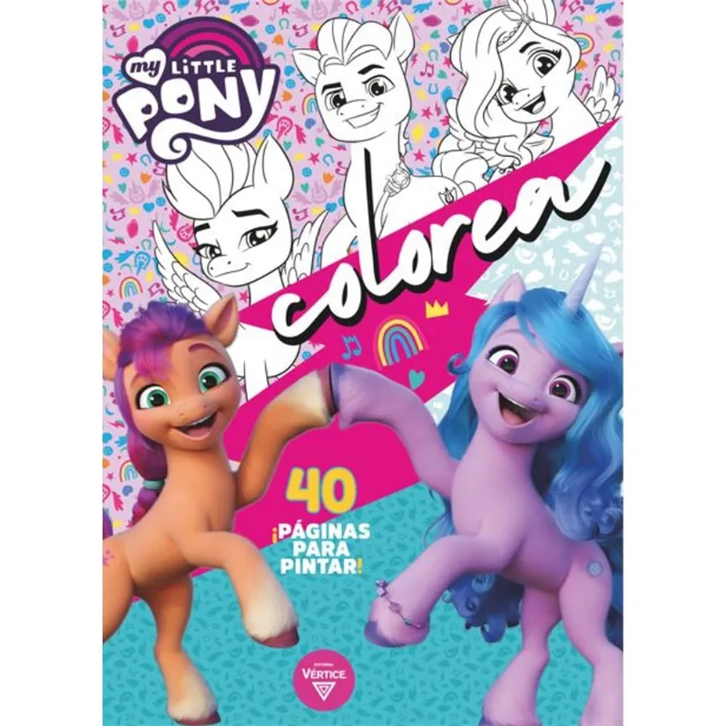Libro Pony colorea