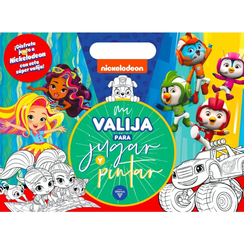 Libro Nickelodeon mi valija para jugar