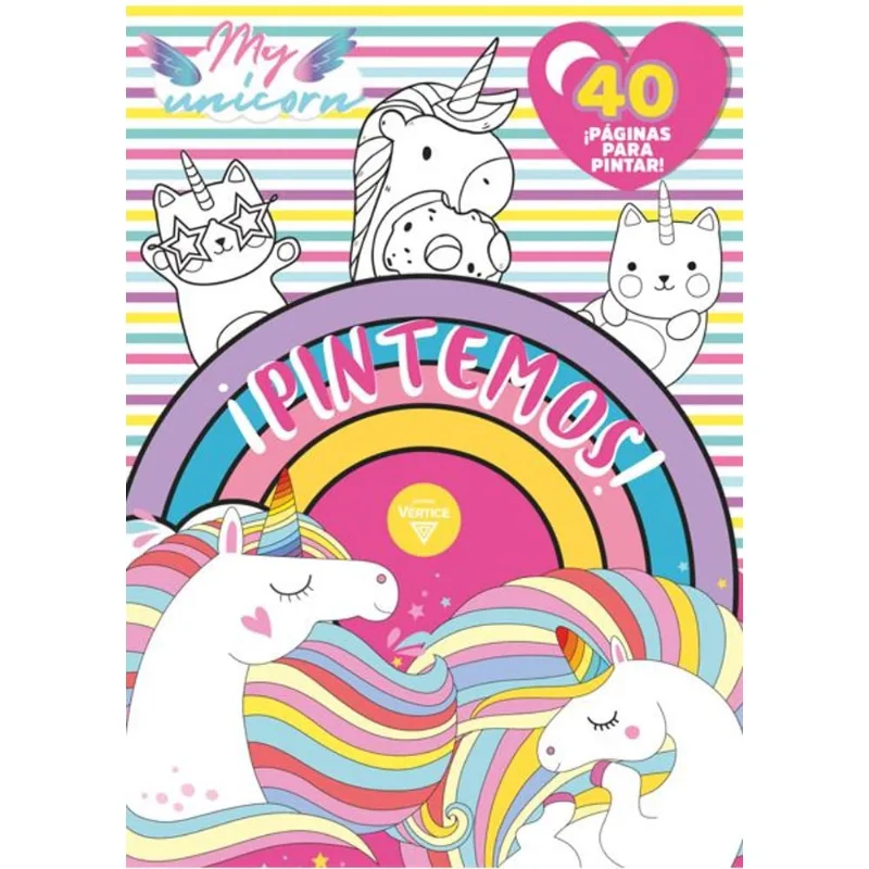 Libro Unicornios Pintemos