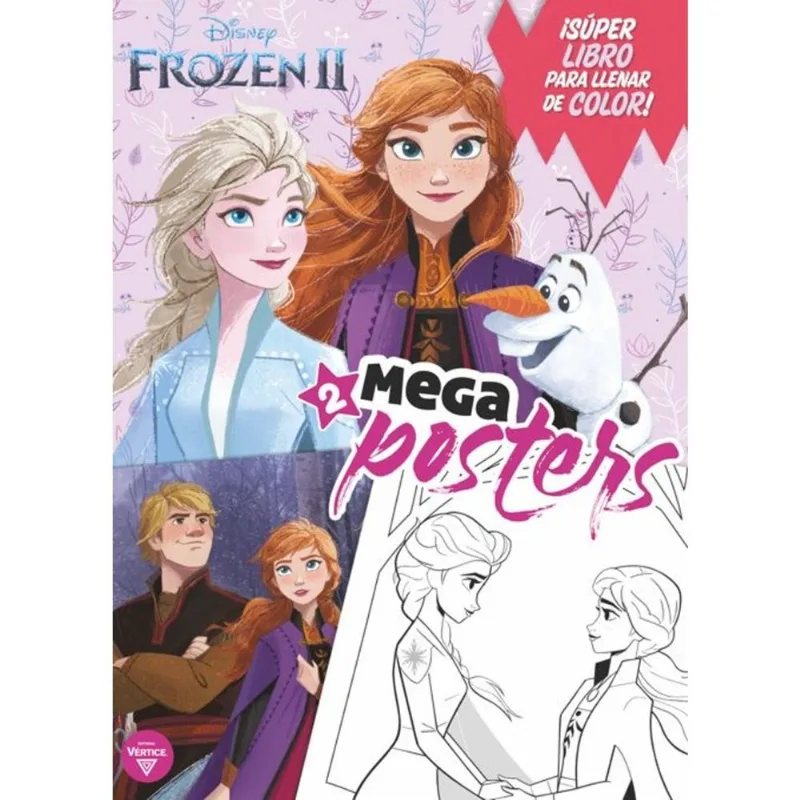 Libro Frozen 2 mega posters