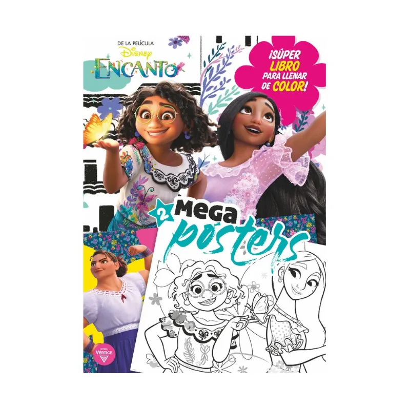 Libro Encanto mega poster de Disney