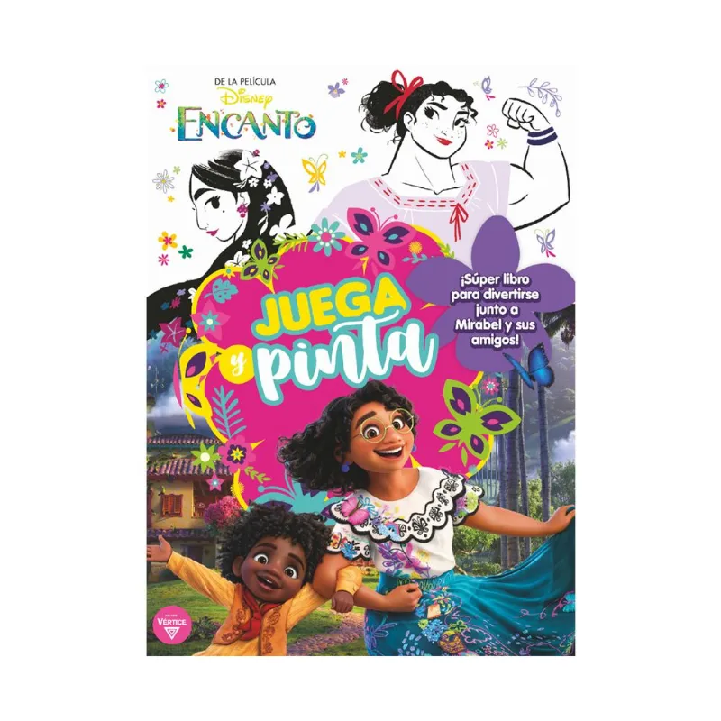 Libro Encanto juega y pinta de Disney