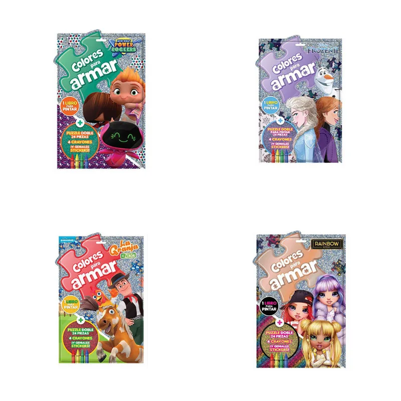 Coleccion Colores Para Armar 9 Vertice