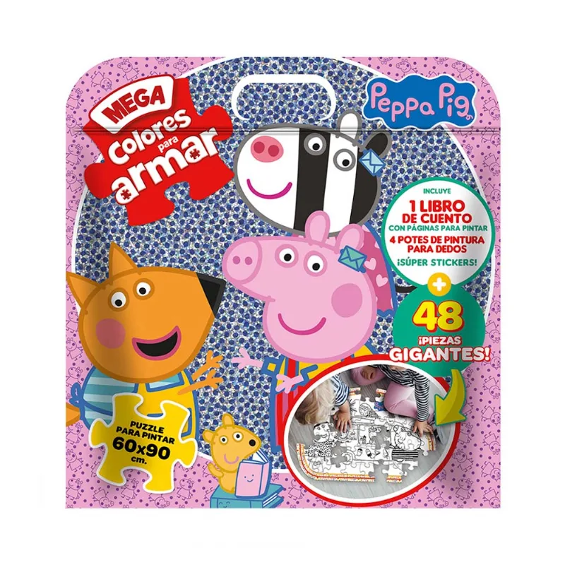 Libro Col. Mega Colores P/armar 3- Vertice