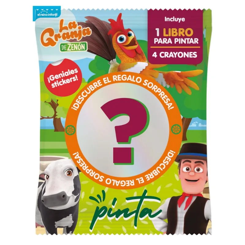 Libro Reino Infantil mini sorpresa