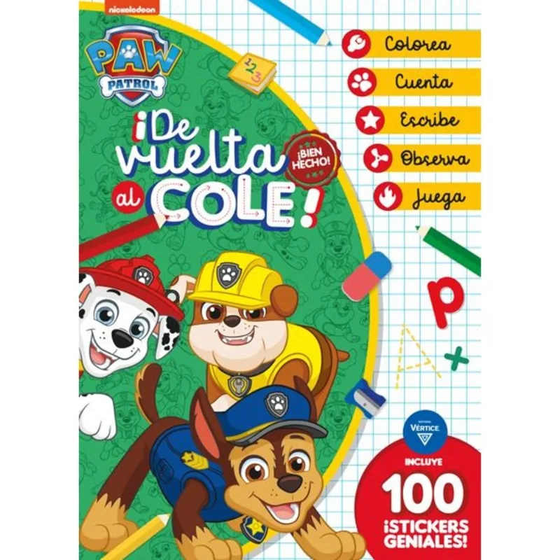 Libro paw patrol-de vuelta al cole 3