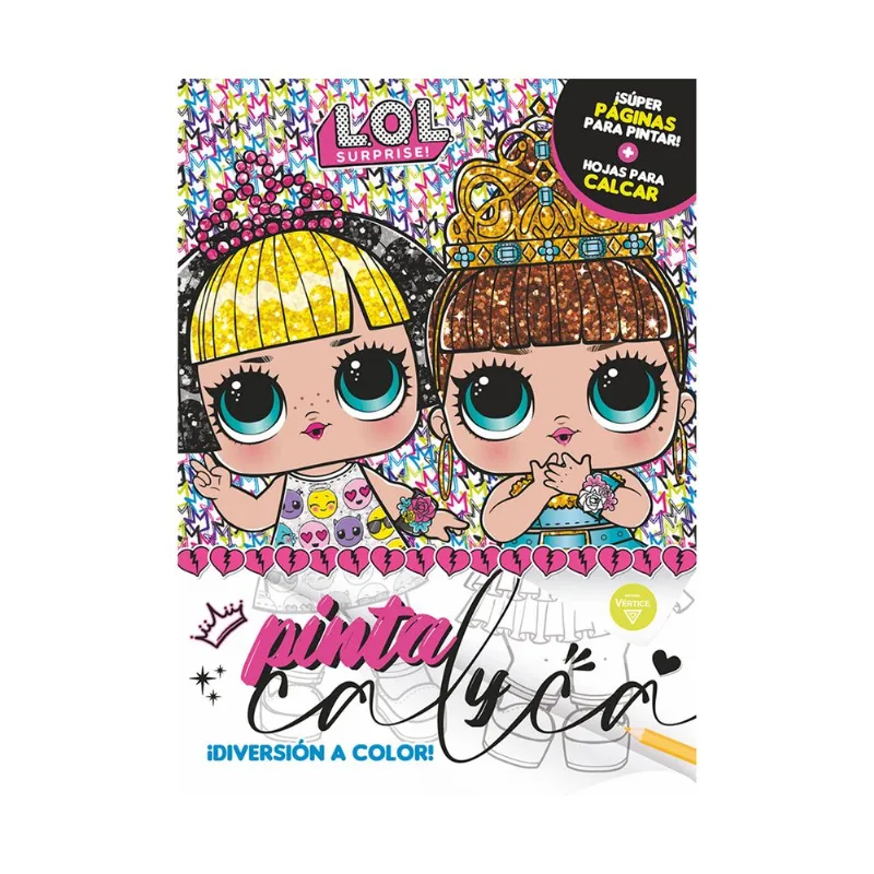 Libro LOL-pinta y calca