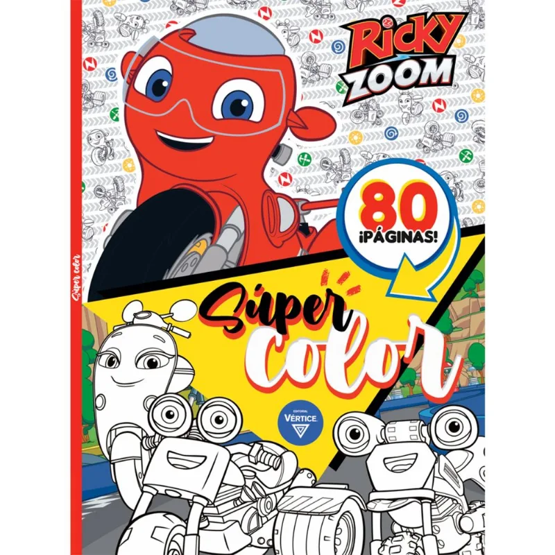 Libro Ricky zoom súper color