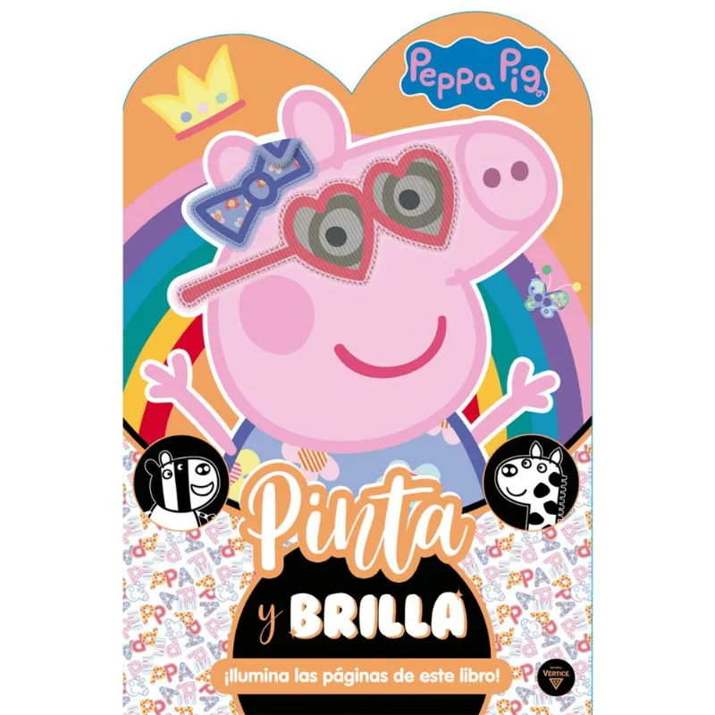 Libro Peppa pinta y brilla 3