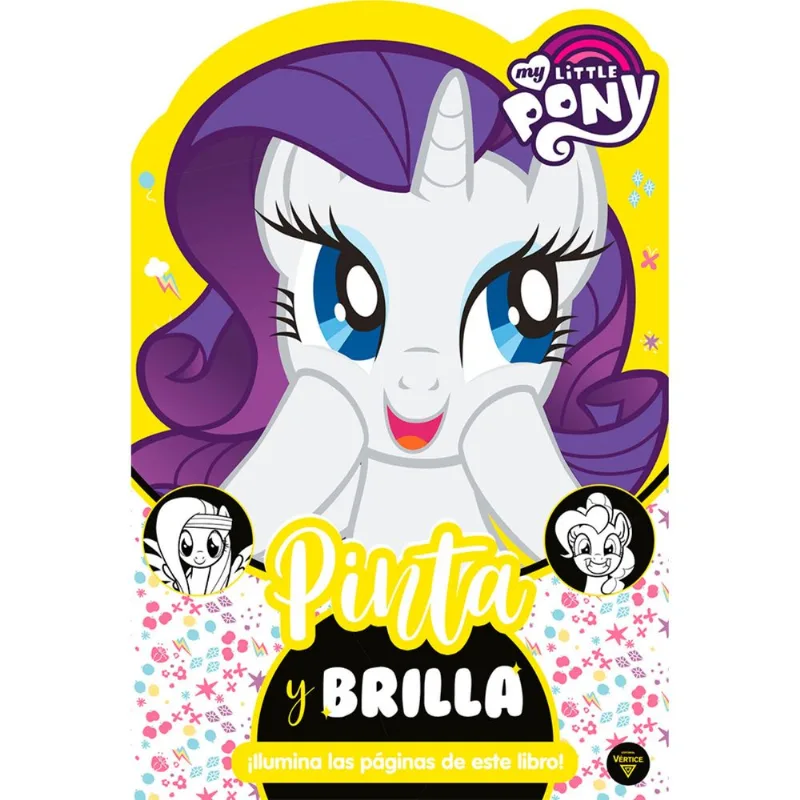 Libro pony-Pinta y brilla
