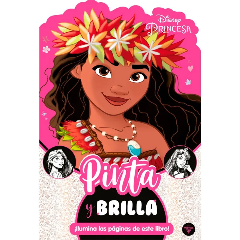 Libro Princesas pinta y brilla 3