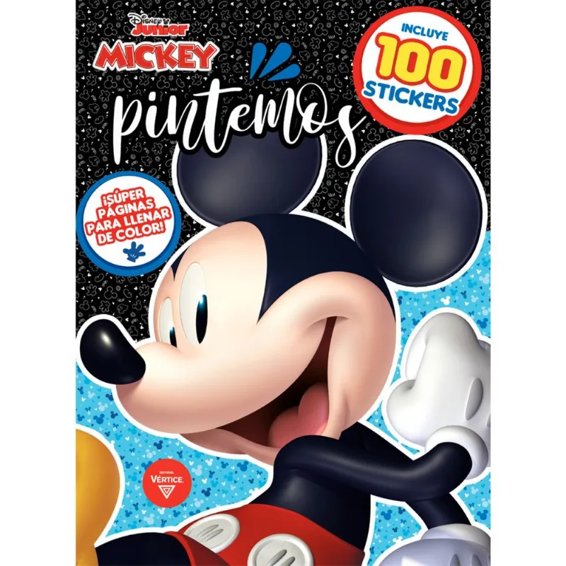 Libro Mickey mi valija colorea