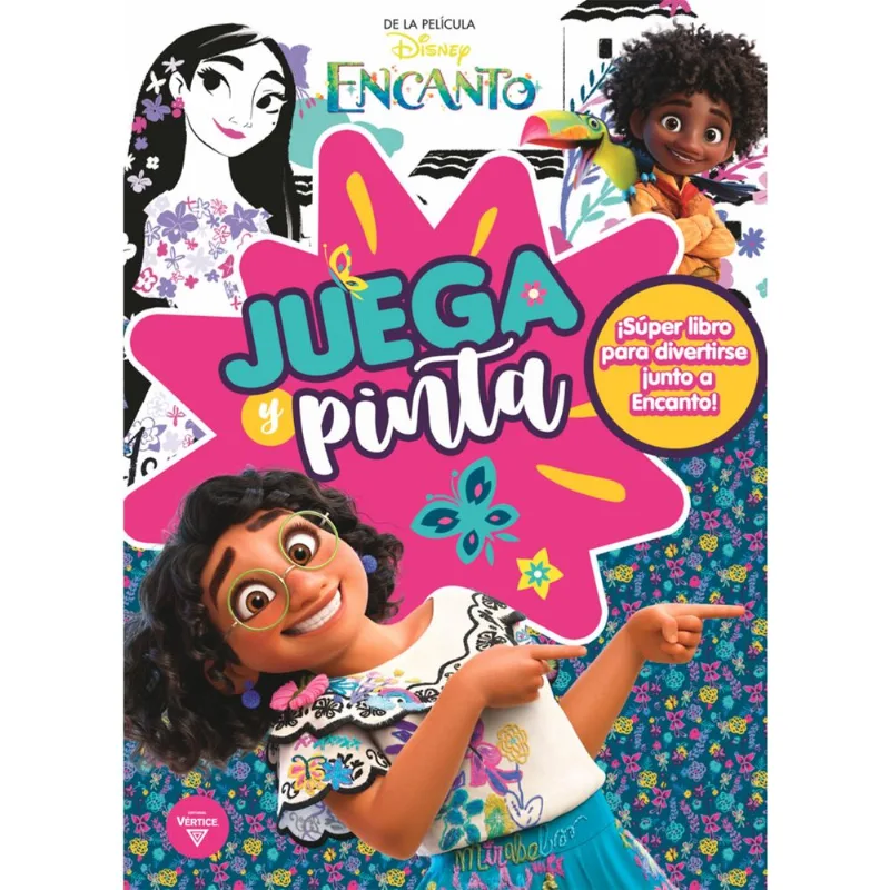 Libro Encanto juega y pinta