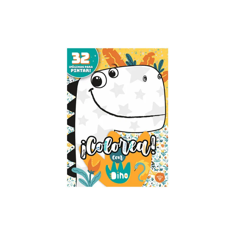 Colorea Con Dino - Vertice