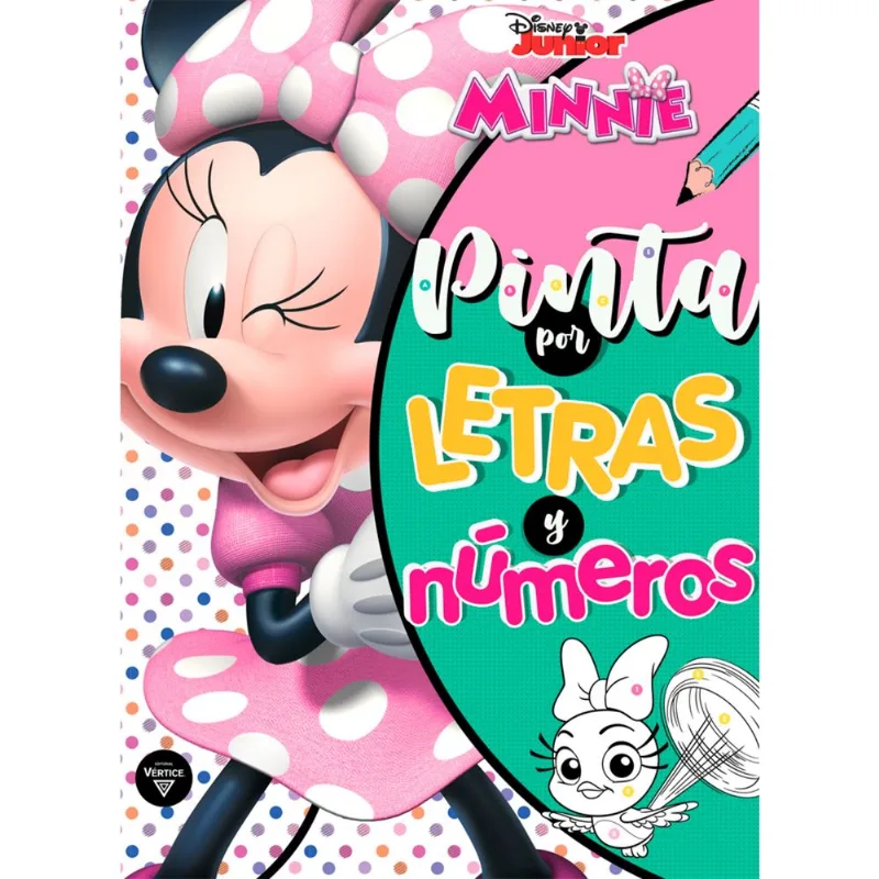 Libro minnie-letras y números