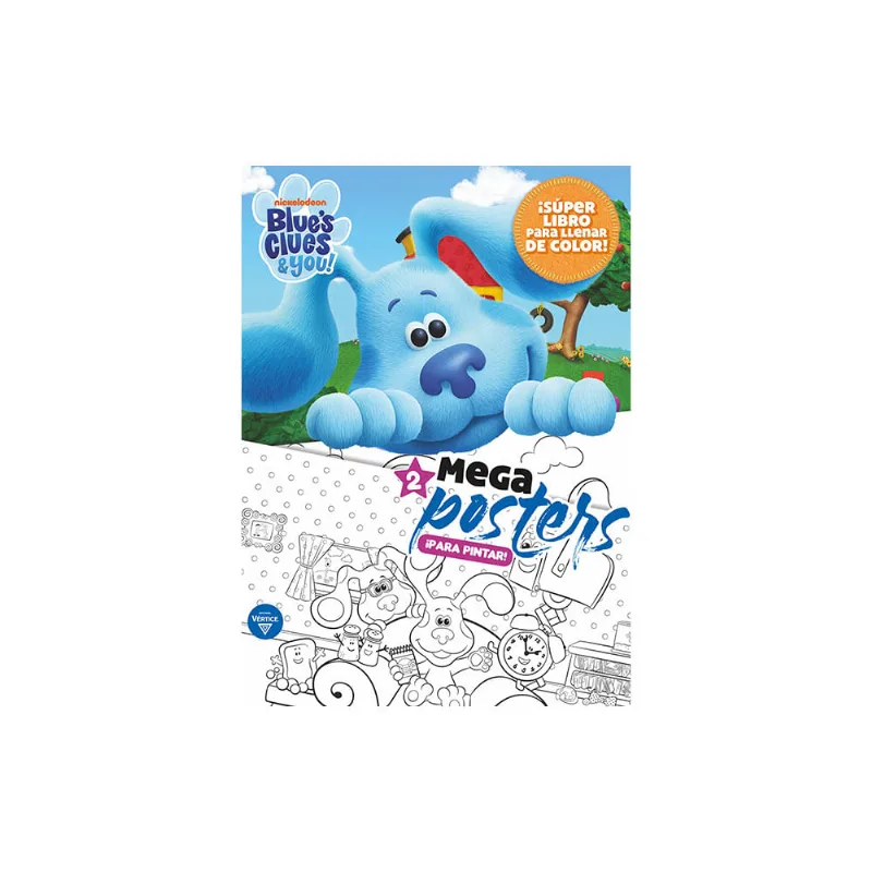 Libro Mega Posters Blue's Clues y You Vértice