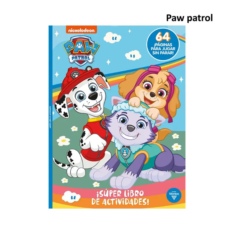 Libro col. jumbo activity 64 paginas (Modelos Surtidos)