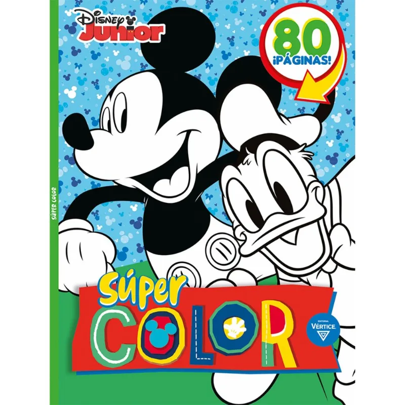 Libro Disney Junior-Super Color