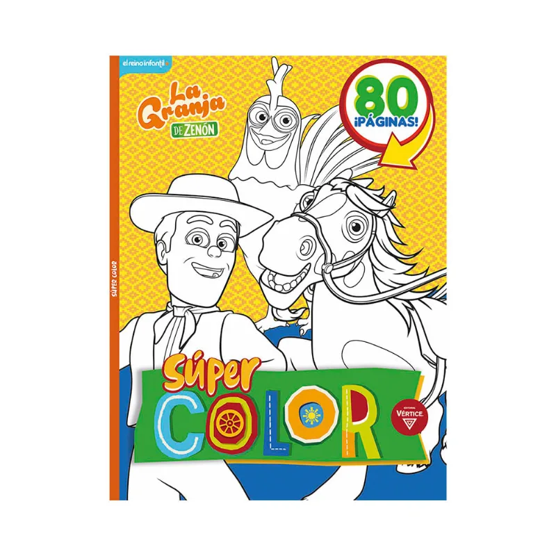 Libro Reino Infantil-mega Color Vertice