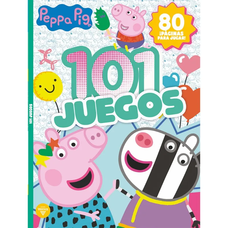Libro Peppa 101 juegos