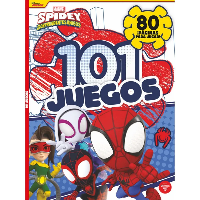 Libro Spidey 101 juegos