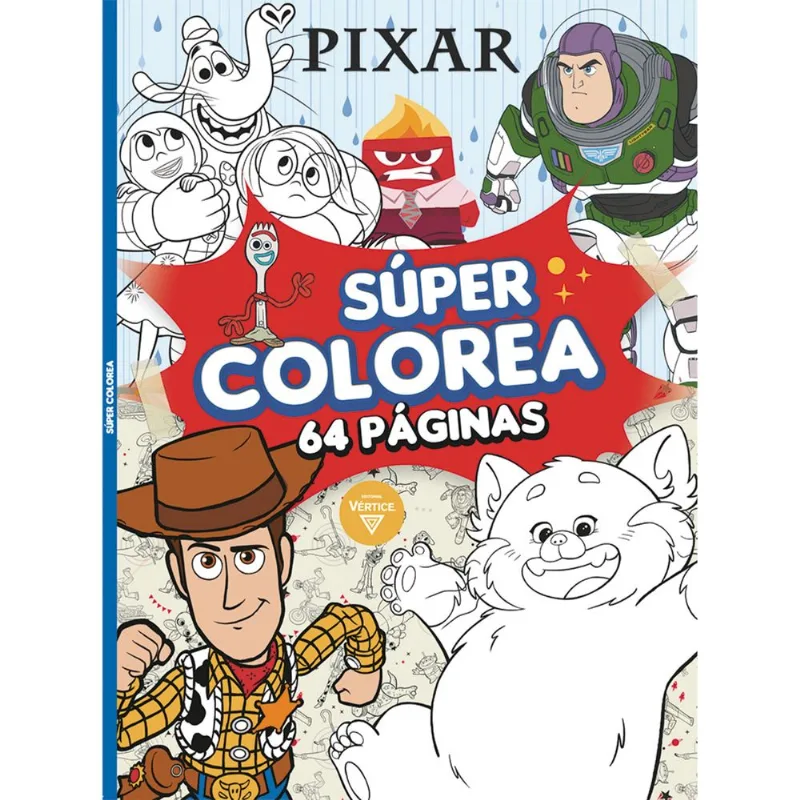 Libro Disney Pixar-mega color
