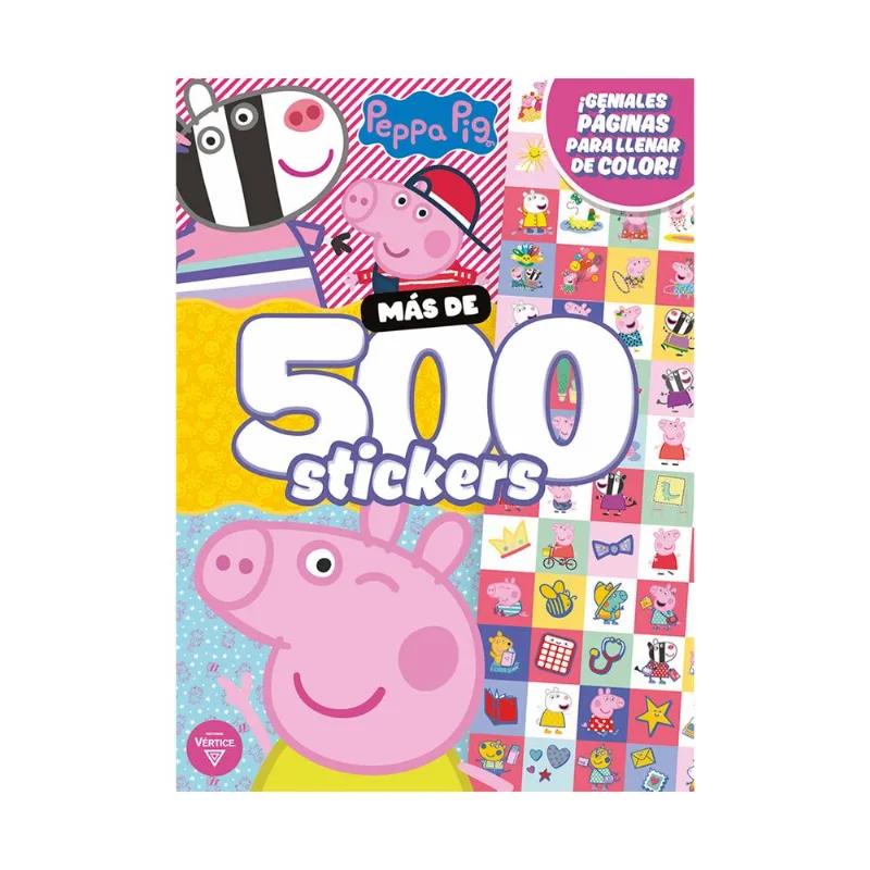 Libro Peppa 2-500 stickers