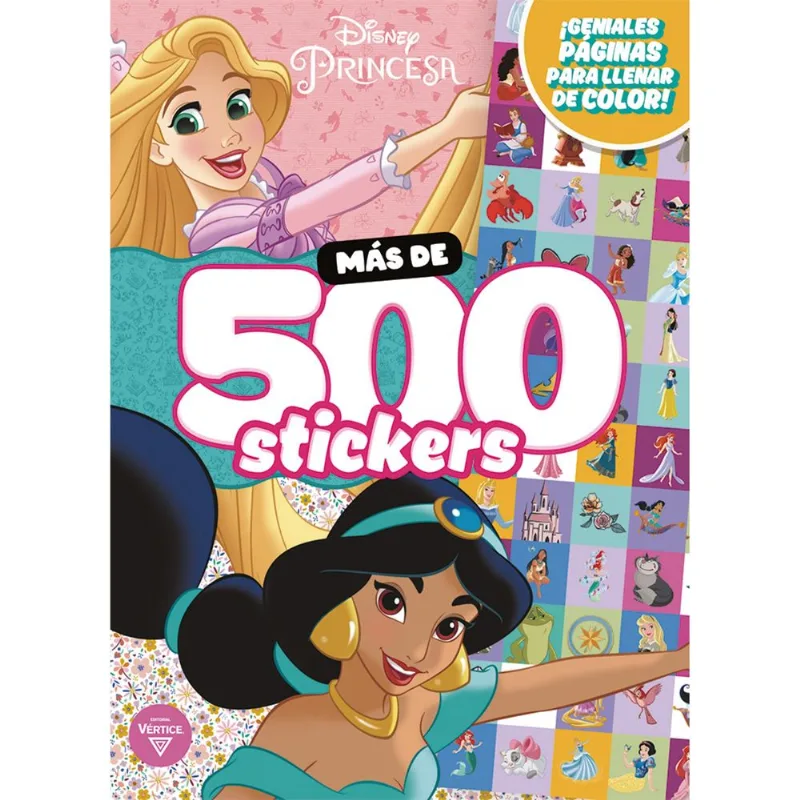 Libro Princesas-500 stickers