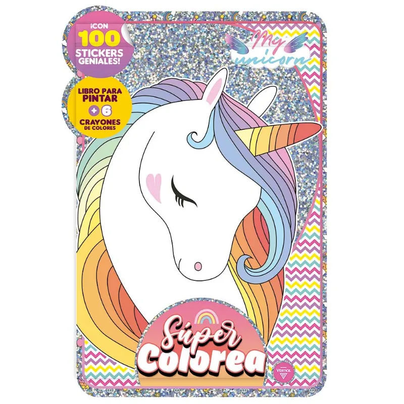 Colección Libro Infantil Vertice - Super Colorea 12