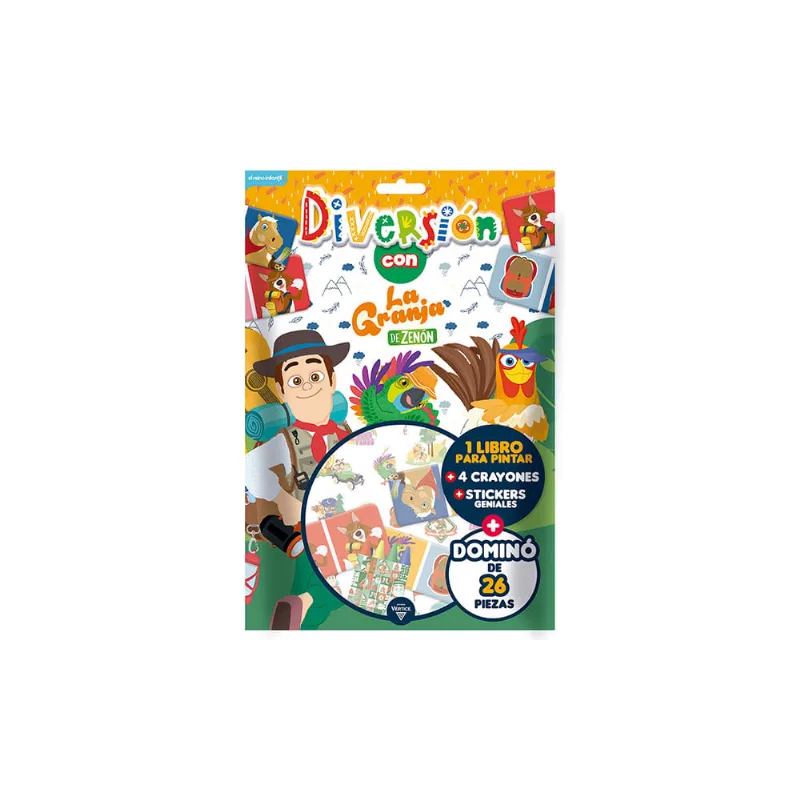 Colección Libro Infantil Vertice - Diversion Con 10