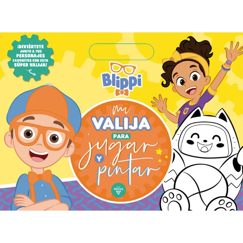 Libro Blippi-Juegos Y Colores